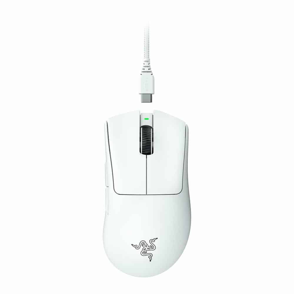 Razer DeathAdder V3 Pro White Optical Wireless Gaming Mouse